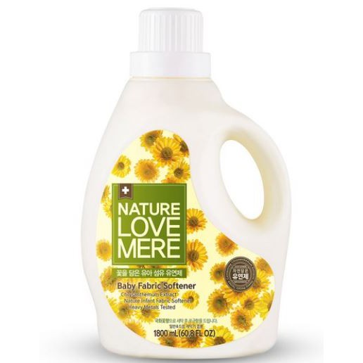 Nước xả Nature Love Mere hương Hoa cúc chai 1.8L/ túi 1.3L
