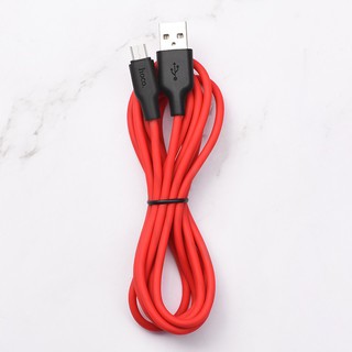 Cáp Sạc Nhanh Micro USB Hoco X21 plus 1m Chính Hãng