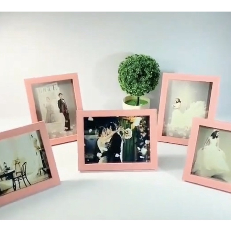 Khung ảnh để bàn  chất liệu an toàn, màu sắc vintage, khung ảnh decor cho căn phòng tươi sáng hơn