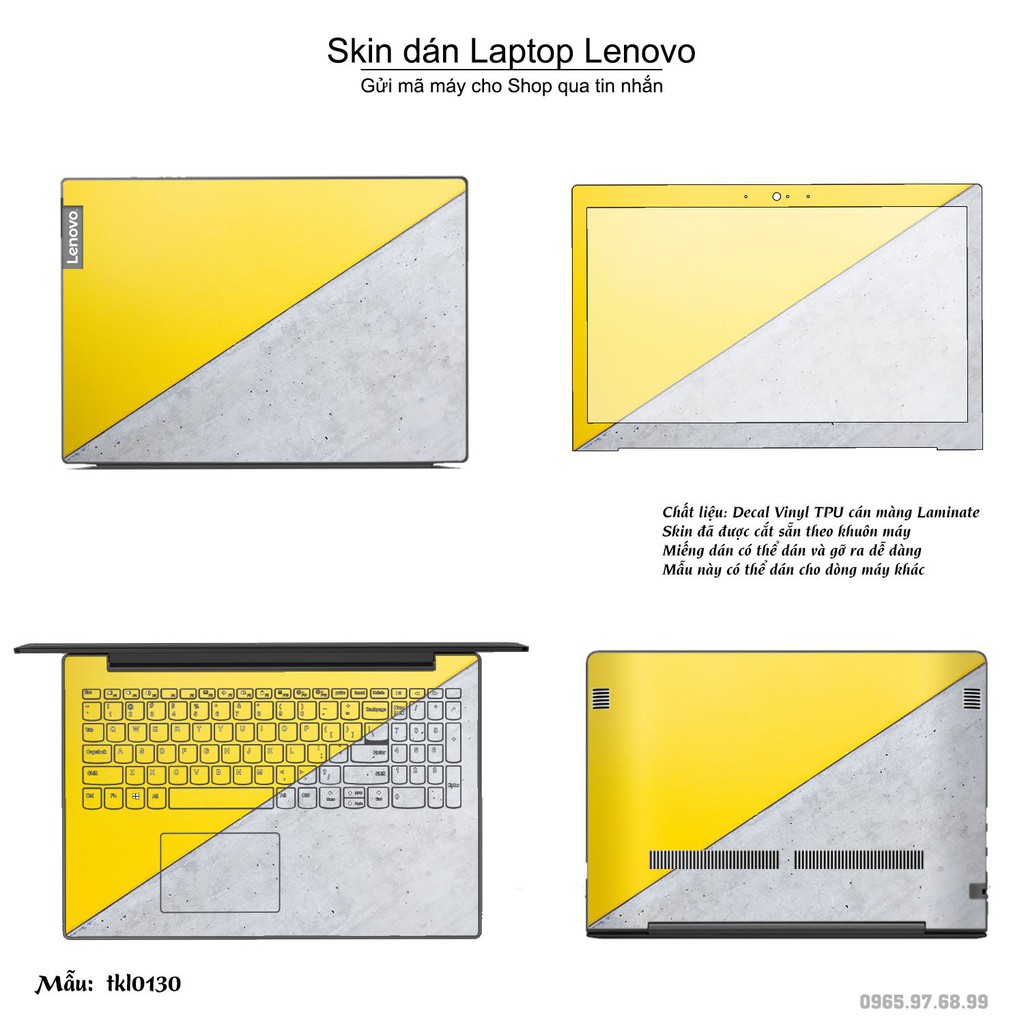 Skin dán Laptop Lenovo in hình thiết kế _nhiều mẫu 3 (inbox mã máy cho Shop)