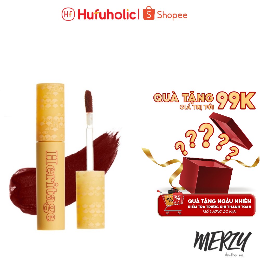 Son Kem Lì Merzy The Heritage Velvet Tint vỏ vàng MEZY07