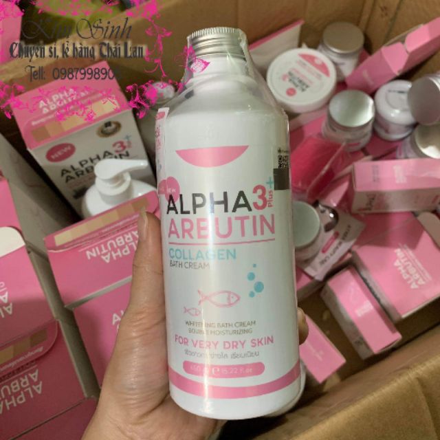 Sữa tắm alpha arbutin
