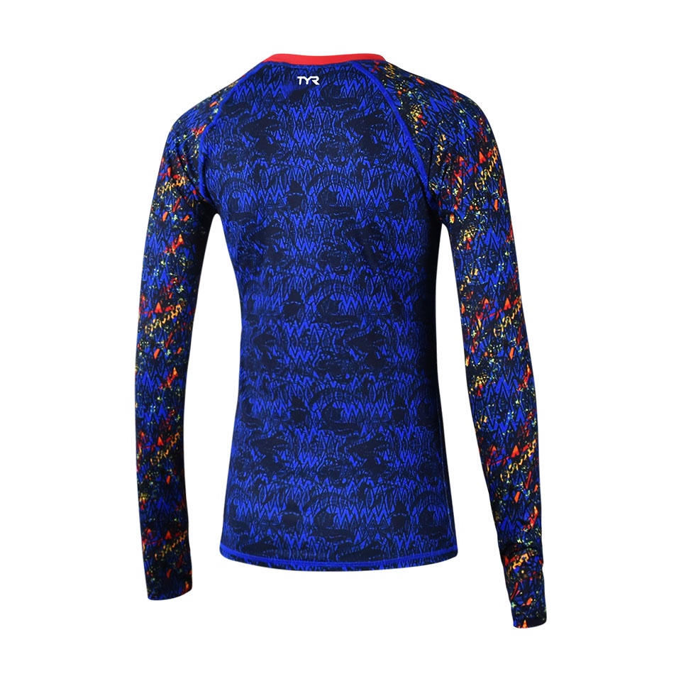 ÁO BƠI TAY DÀI CHỐNG NẮNG TYR AQUARIUM EVANDER LONG SLEEVE RASHGUARD