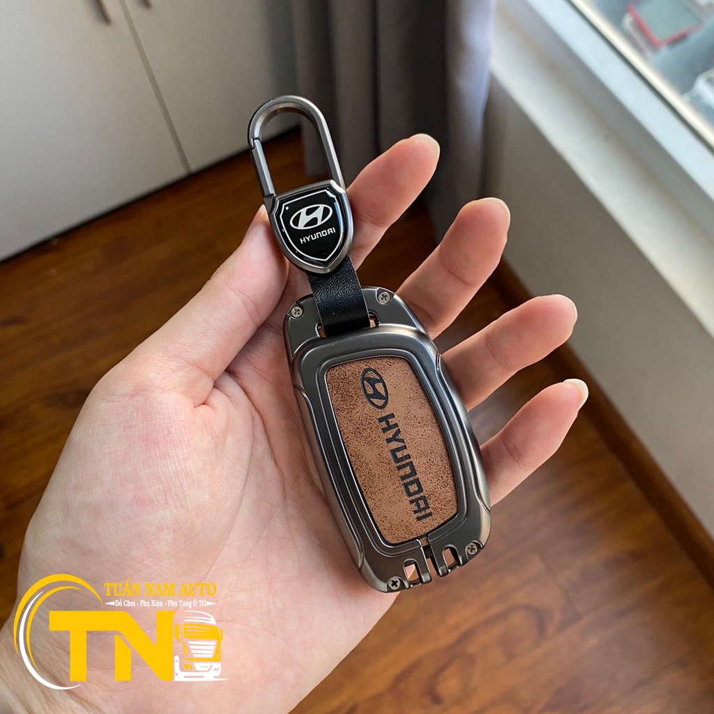 ỐP KHÓA HỢP KIM XE TUCSON 2021 2020 2019 METAL CAO CẤP