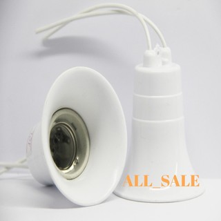 Đuôi đèn sứ E27 + che nước