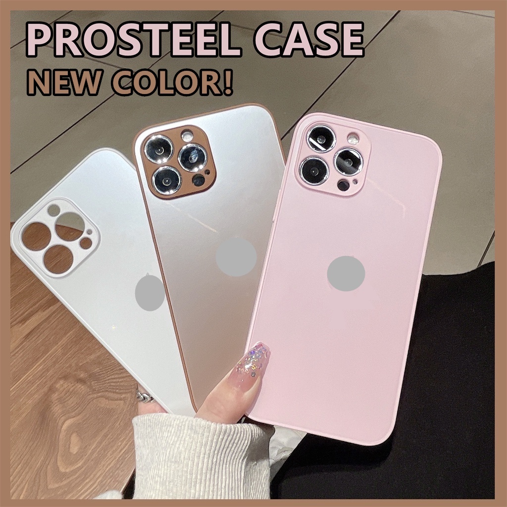 Ốp điện thoại Prosteel thích hợp cho iPhone 13 12 11 pro max 13 12pro bằng silicon và kính cường lực
