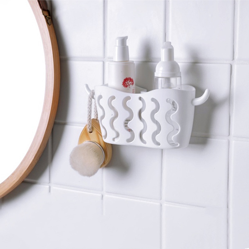 1 Rổ Đựng Miếng Rửa Chén Có Giác Hút Siêu Bền Tiết Kiệm Không Gian Cho Nhà Bếp