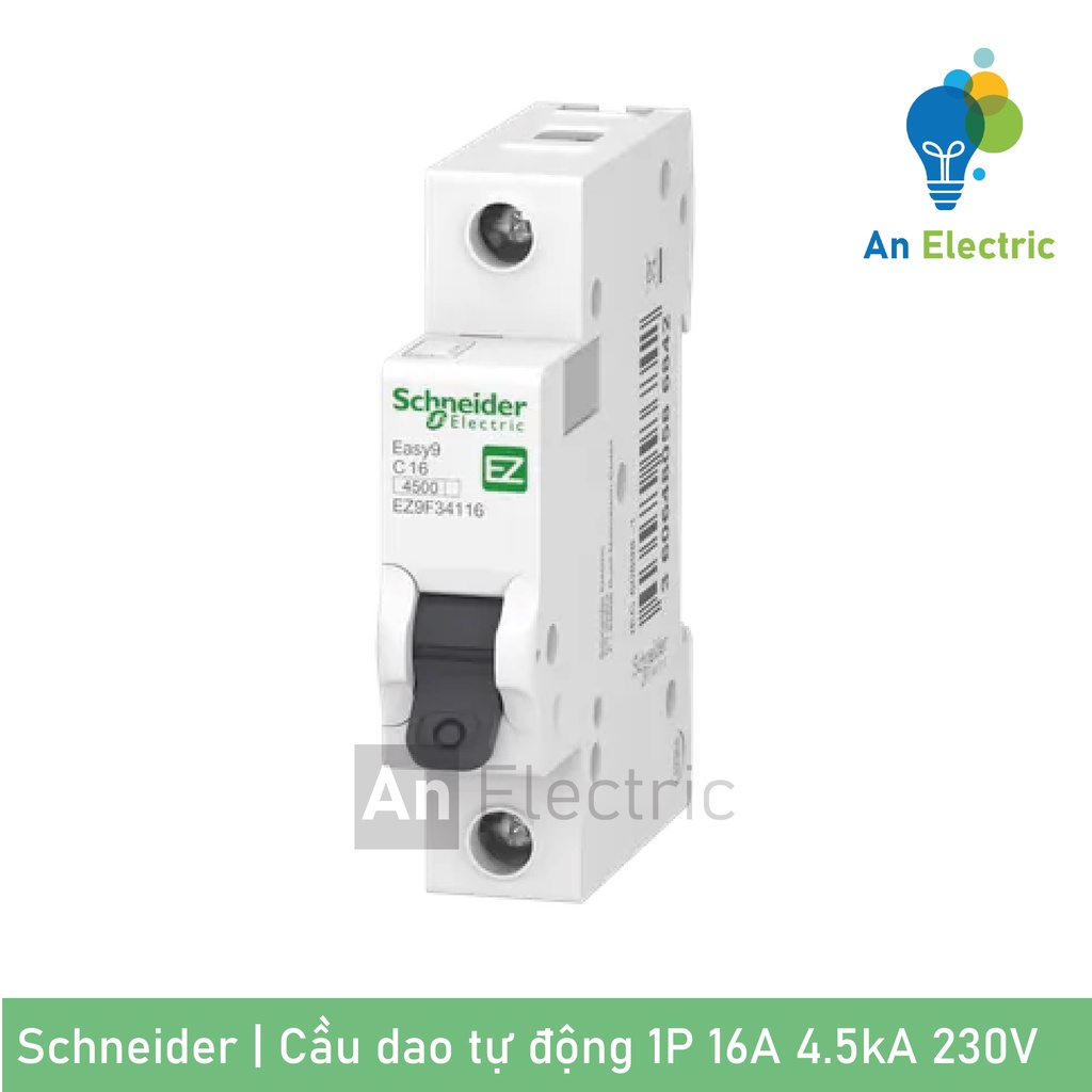 Cầu dao tự động SCHNEIDER 1P 6A 10A 16A 20A