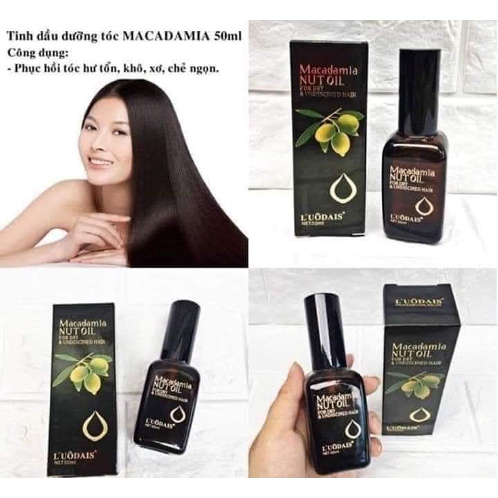 Tinh dầu dưỡng tóc macadamia nut oil ( olive ), chăm sóc tóc mềm mượt, tinh dầu dành cho mọi loại tóc giá lẻ bằng giá sỉ