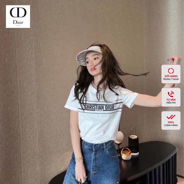 Áo Z.a.r.a Collab Áo Phông Dior Nữ Siêu Đẹp