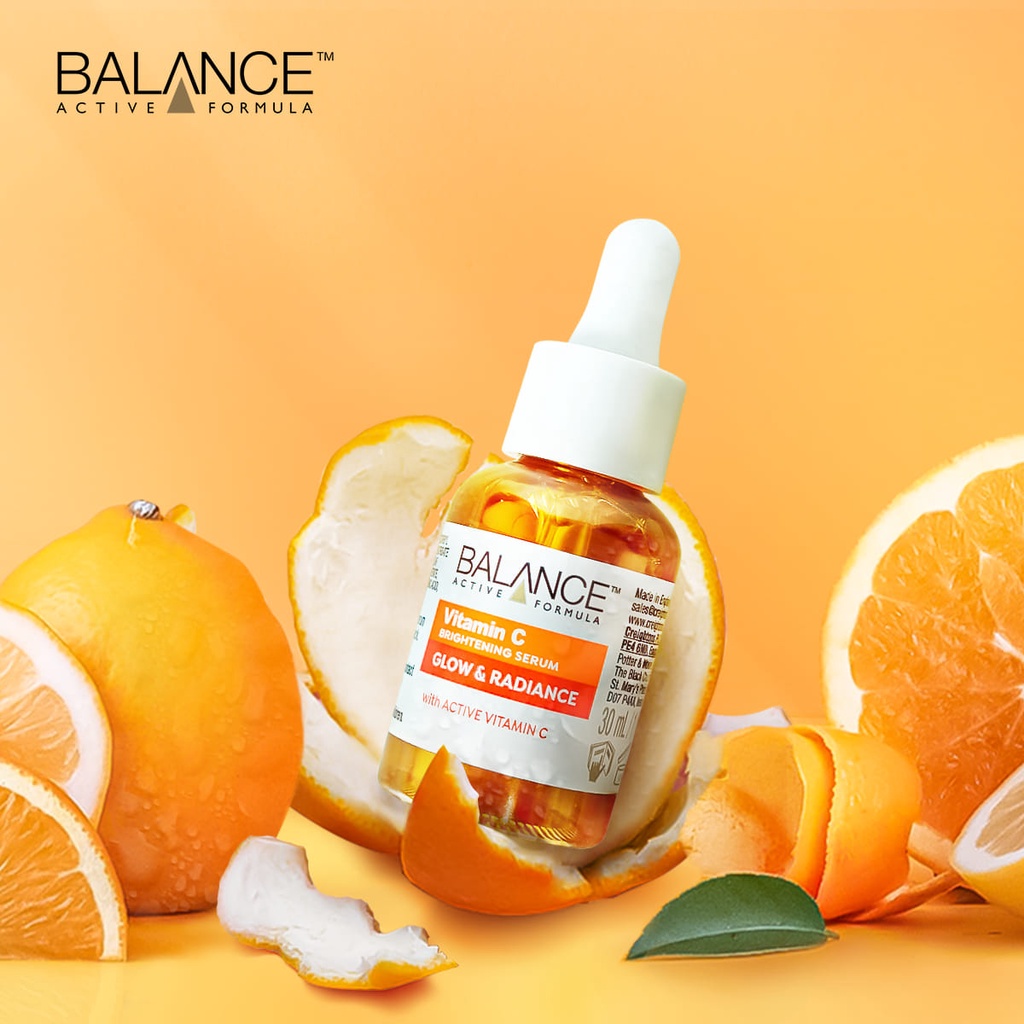 [CHÍNH HÃNG] Tinh Chất Làm Sáng Da Balance Vitamin C Brightening Serum Glow &amp; Radiance 30ml