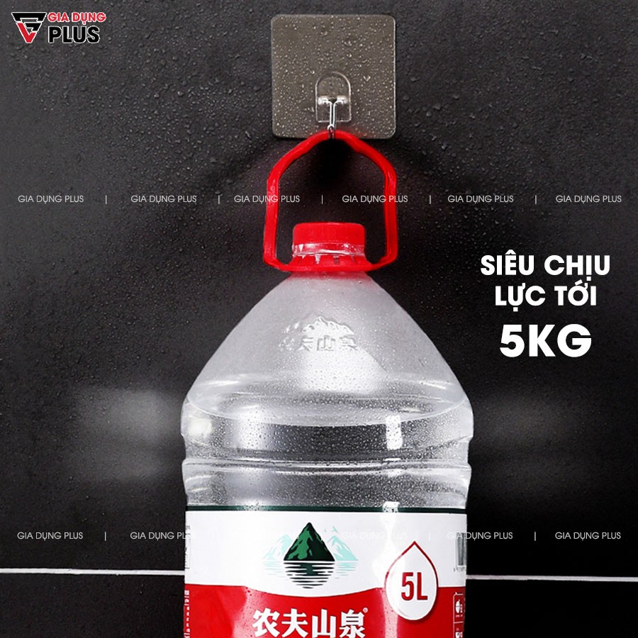 [Combo] Móc treo đa năng dán tường siêu chắc (chịu lực đến 10kg mỗi móc) ShuangQuing