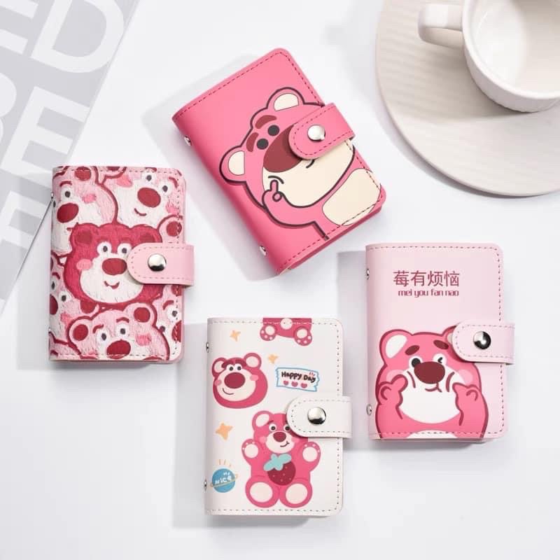 VÍ ĐỰNG THẺ NHIỀU NGĂN GẤU LOTSO