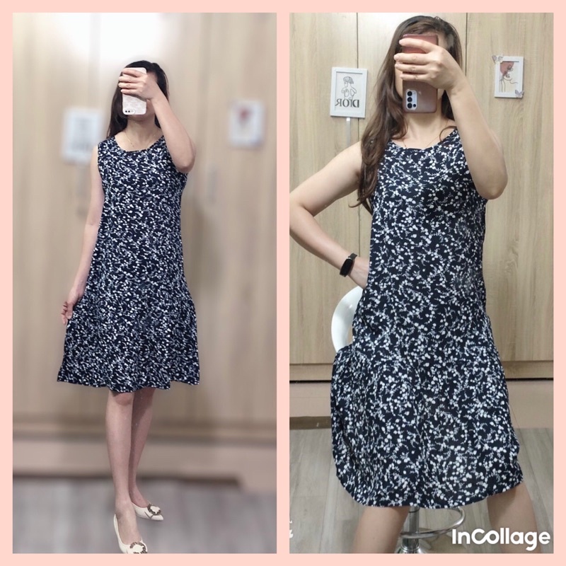 Váy lanh Việt Thắng đuôi cá sát nách (ảnh tự chụp)