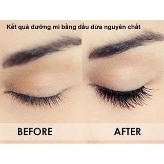 Mascara dưỡng mi dầu dừa handmade