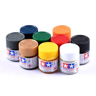 Sơn Acrylic (X1 - X22) Tamiya Gốc Nước Tamiya Paint 10ml