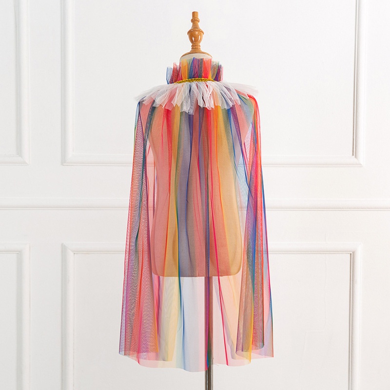 Áo Choàng Hóa Trang Công Chúa Nhiều Màu Sắc Dành Cho Bé Gái