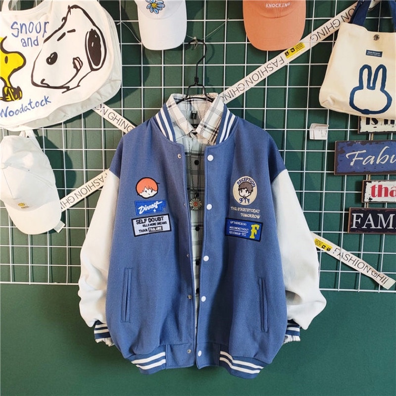 Áo khoác cadigan nam nữ thun nỉ hình ngoại hình logo stitchker cao cấp sumisu shop