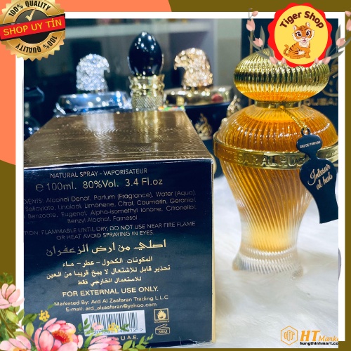 Nước Hoa Dubai Nữ Chính Hãng Intesar Al Hub Gợi Cảm, Tinh Tế 100ml
