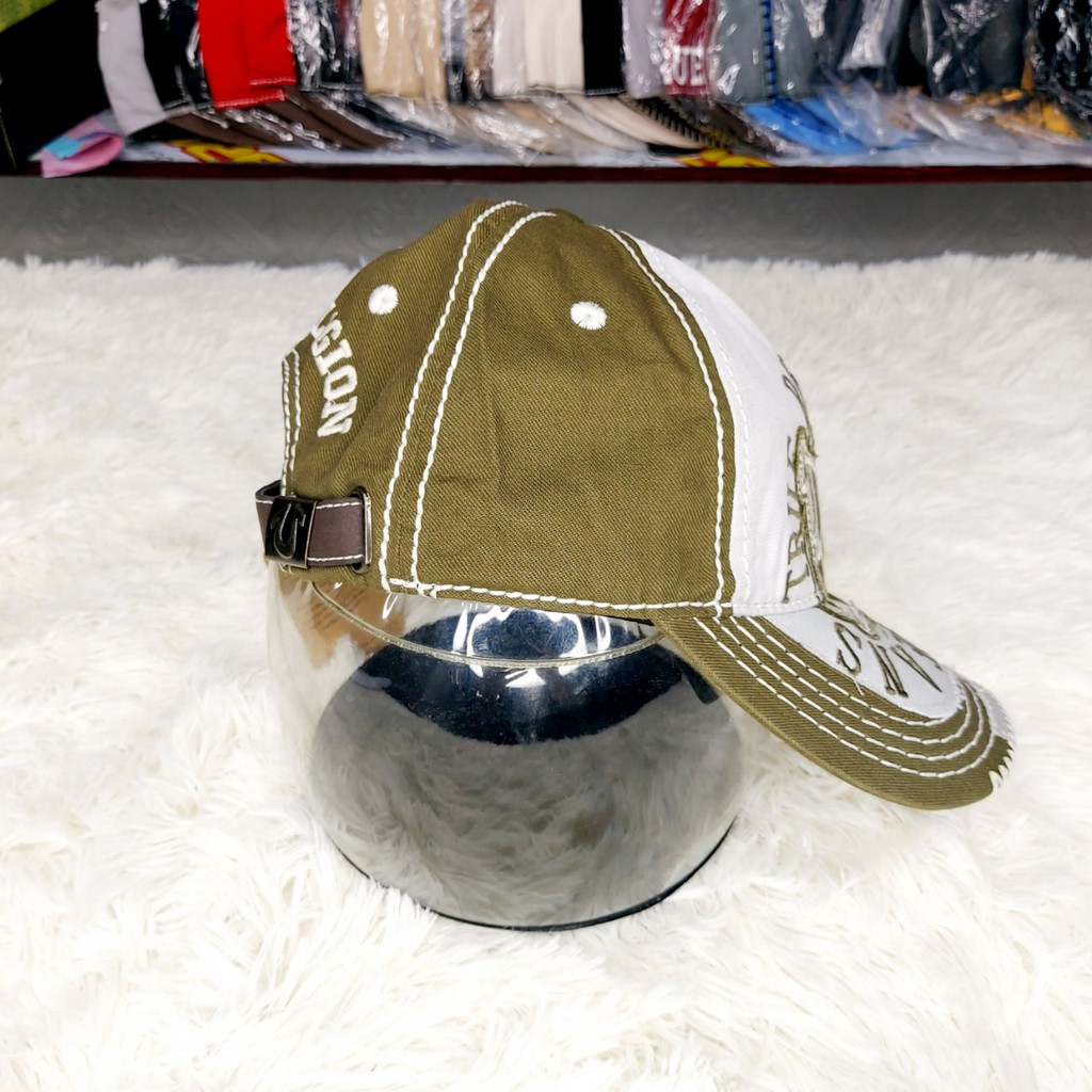 Nón kết ông địa true (Hàng Hot)  Mũ lưỡi trai thời trang thể thao cao cấp màu nâu cực đẹp , chất bụi