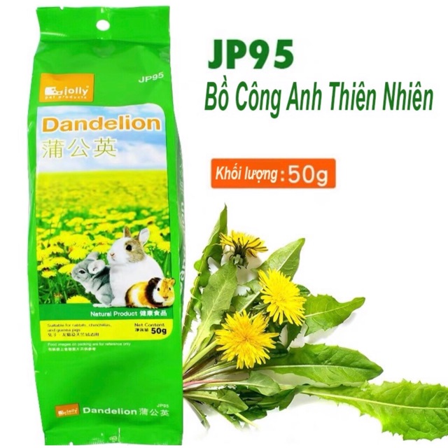 Bồ Công Anh thiên nhiên cho Hamster Thỏ Bọ