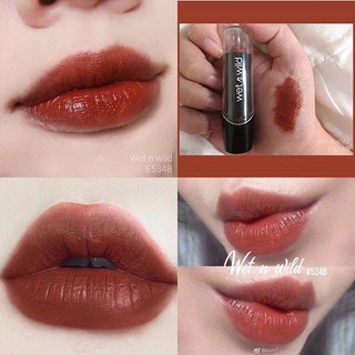 Son Wet n Wild Silk Finish Lipstick - Mink Brown 534B (bill Mỹ)