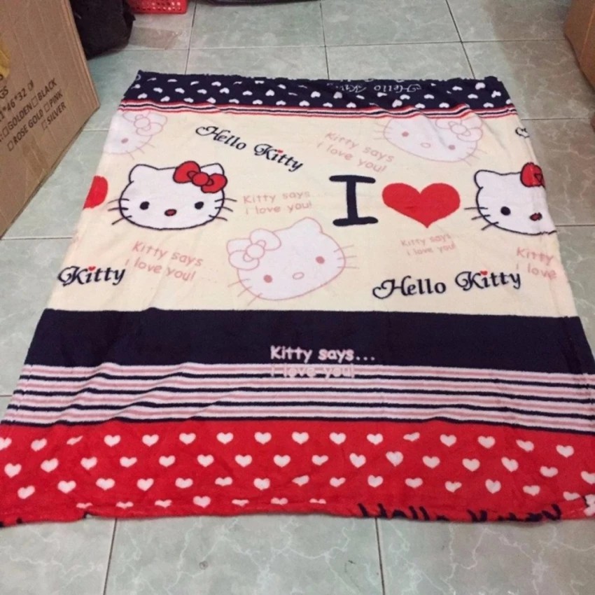 Chăn mền nhung mềm mại 1m x 1,1m cho bé