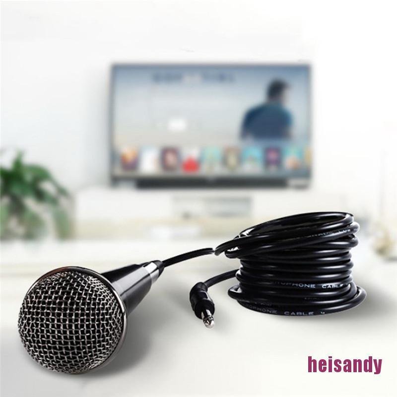 [hei] Professional Handheld Wired Dynamic Microphone Audio Karaoke Singing Vocal Music eih
