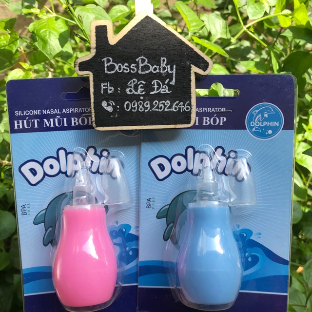Hút mũi bóng bóp tay Dolphin