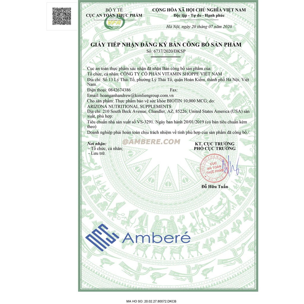 Biotin 10000 Mcg 100 Viên Của Mỹ Giúp mọc tóc giảm tóc gẫy ngăn rụng tóc | Thế Giới Skin Care