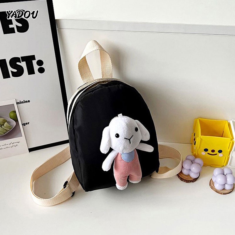 Balo YADOU gắn hình thỏ dễ thương thời trang cho bé trai và gái