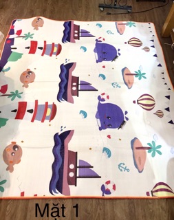 Thảm xốp 2 mặt 1.8x2m cho bé vui chơi an toàn