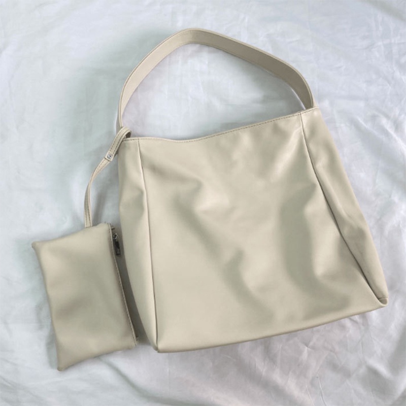 IELGY Túi Đeo Vai Khóa Nam Châm Sức Chứa Lớn Phong Cách Hàn Quốc Cho Nữ