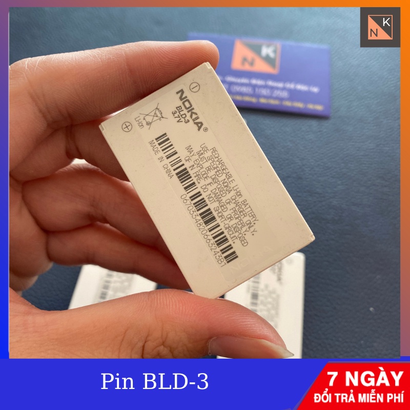 Pin Nokia BLD-3 chính hãng cho Nokia 8910 / 8210 / 8250 / 8850 / 3610 / 7250 / 3300 / 6610