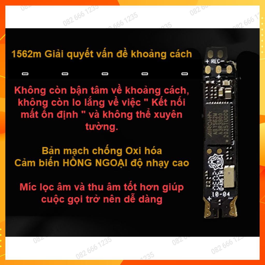 [Tai Nghe Bluetooth Hổ Vằn Xịn] Chip LOUDA 1562M Pin Siêu Trâu, Bản Cao Cấp Nhất, Âm Thanh Cực Hay + Bảo Hành 6 Tháng