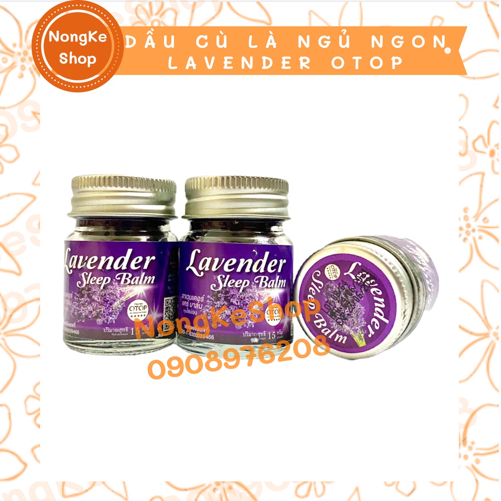 Dầu cù là ngủ ngon lavender OTOP