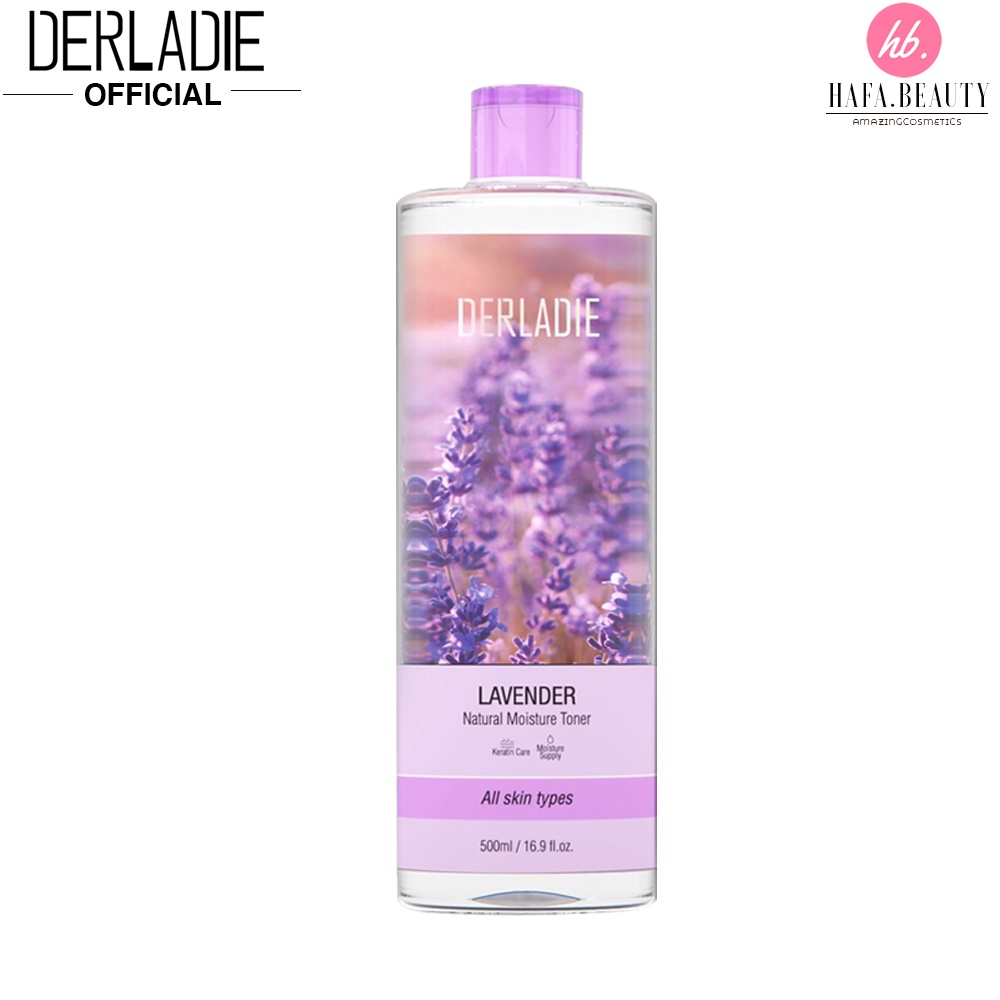 Nước hoa hồng Derladie Lavender Natural Moisture Toner 500ml