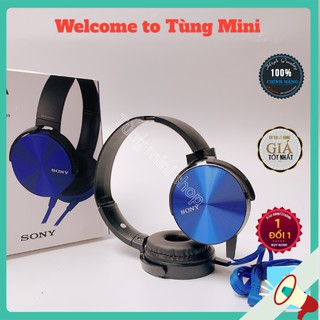 Tai Nghe Chụp Tai Headphone XB450 tương thích với điện thoại thông minh và laptop