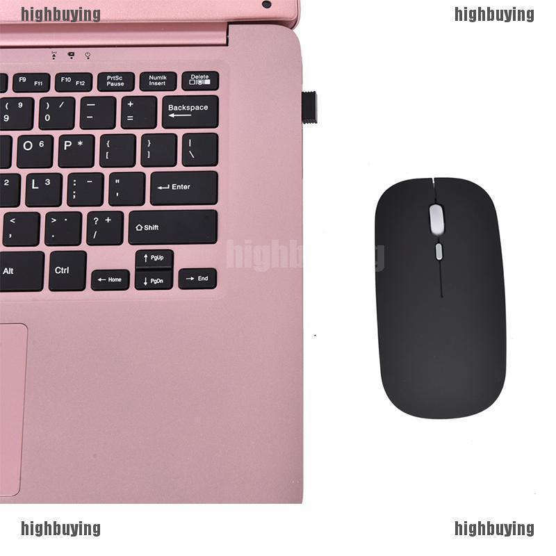 Chuột Không Dây 2.4GHz Sạc USB Siêu Mỏng