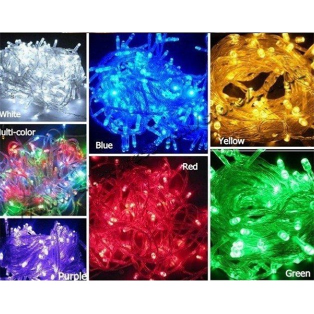 Dây Đèn Led Chớp  Trang Trí Noel 5m đủ màu