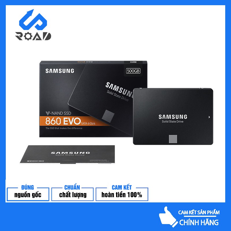 [ SALE SIÊU SỐC ] Ổ cứng SSD Samsung 860 EVO 500GB 2.5 inch SATA3 (Đọc 550MB/s - Ghi 520MB/s)