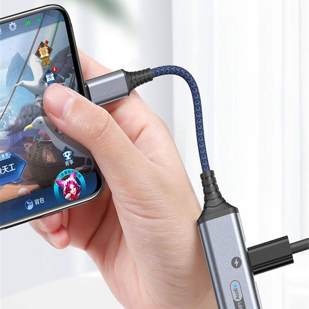 MYRONGVN Bộ ĐiềU HợP Âm Thanh Aux 60W PD KèM Phụ KiệN Cho Samsung Huawei Xiaomi