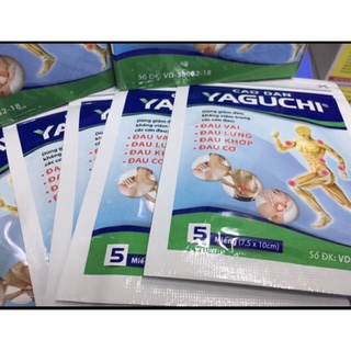 Cao dán giảm đau Yaguchi bịch5 miếng