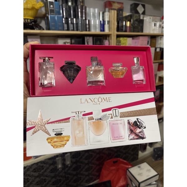 Combo set nước hoa  Lancome 5 Chai mini