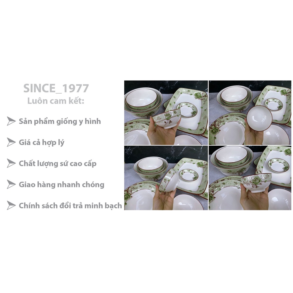 Chén nước mắm Bát Bảo 4D07, Sứ cao cấp Bền, đẹp, rẻ Since_1977