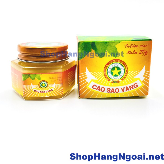 Cao sao vàng 20g - Golden star balm 20gram