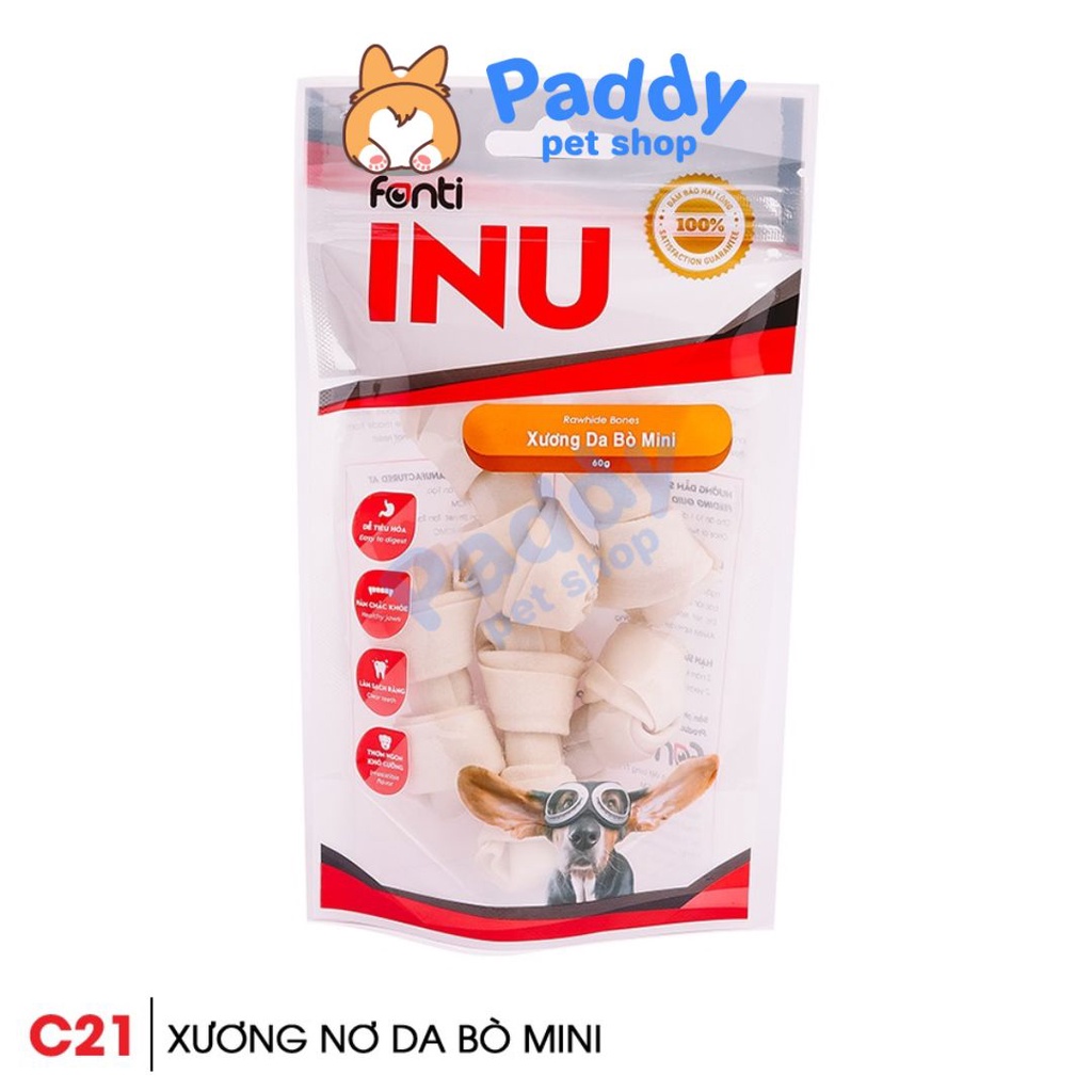 Xương Gặm INU Fonti Snack Cho Chó
