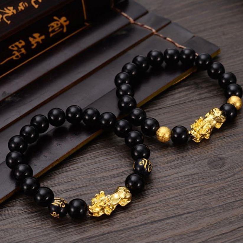 Vòng tay tỳ hưu phong thủy - hút tài lộc may mắn