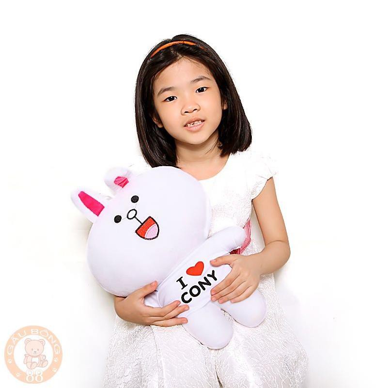 ( Ảnh thật 100%) Gấu bông Thỏ cony 40cm đáng yêu ngộ nghĩnh