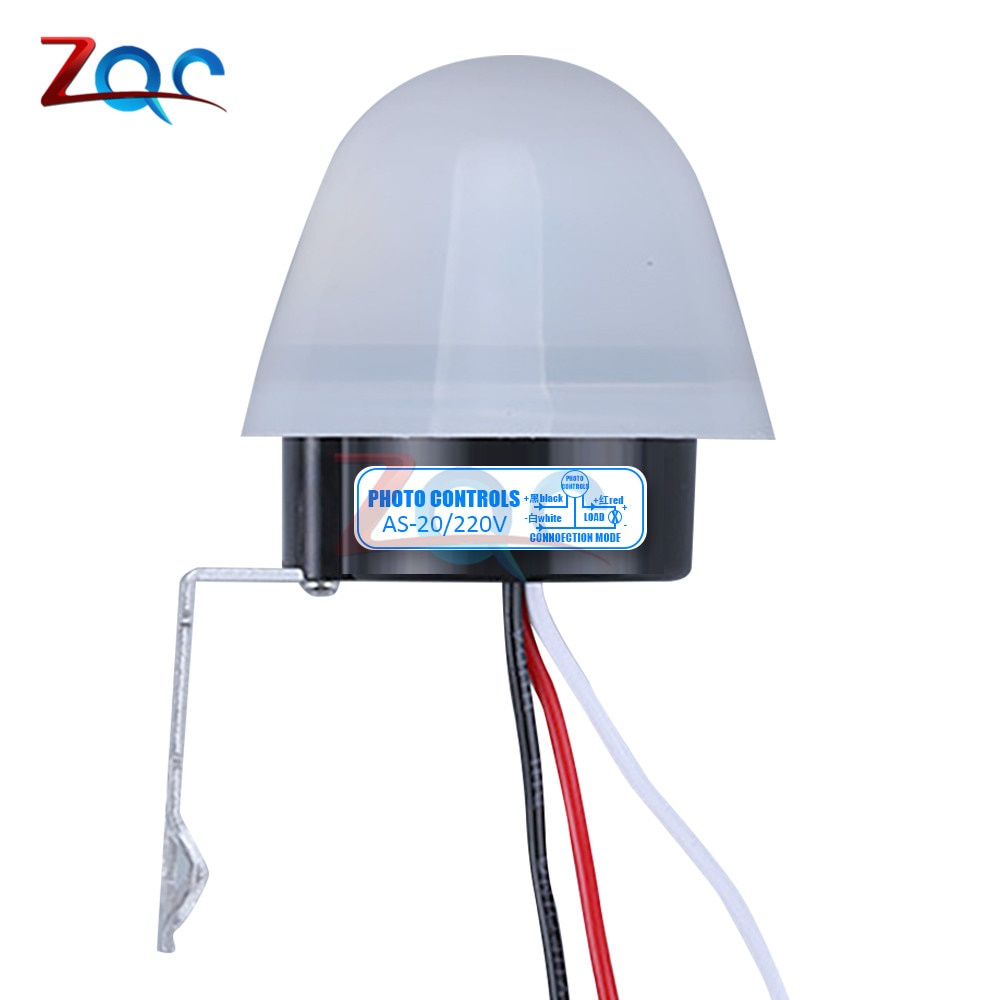 Công tắc AC 110v 220V DC 12V 50-60hz 10A cảm biến ánh sáng tự động chất lượng cao